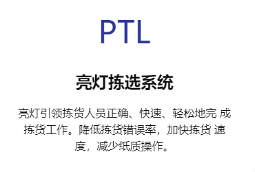 PTL亮燈揀選系統